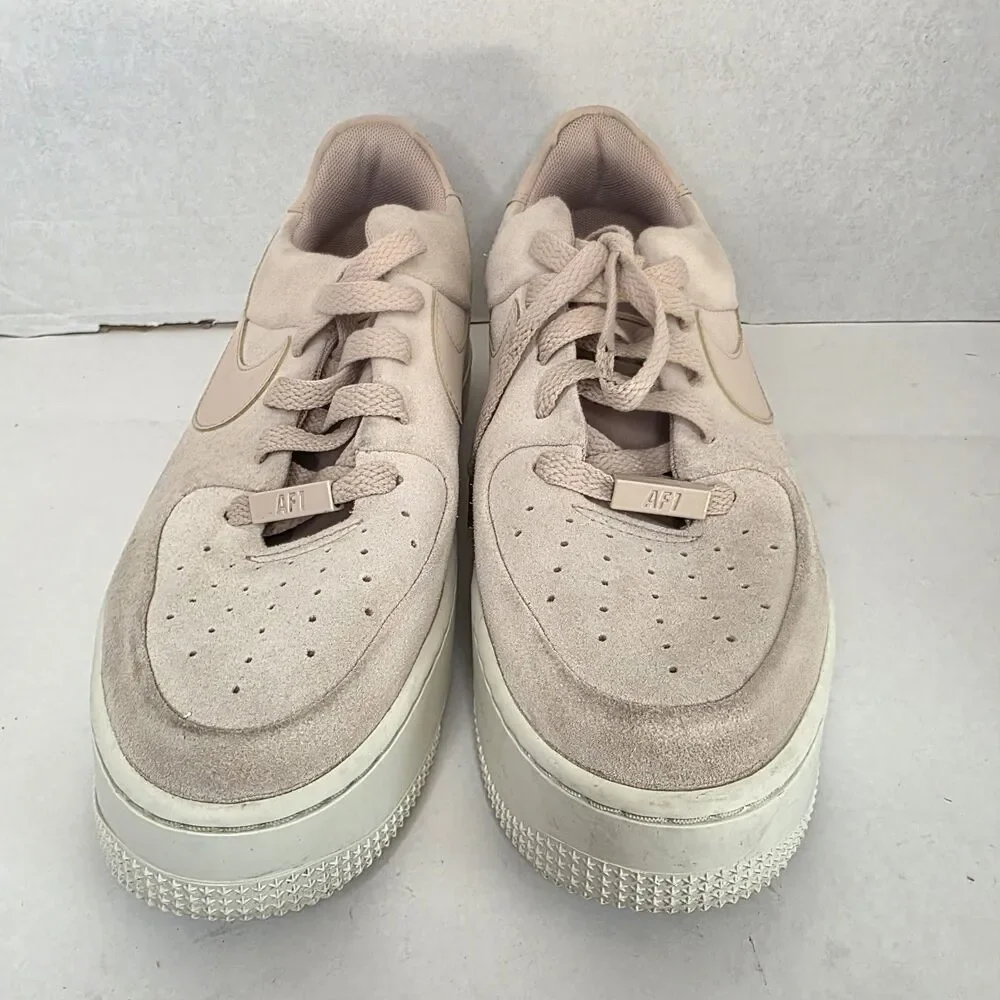 Nike Air Force 1 Sage Low Platform Women’s 8.5 Pink White AR5339-201